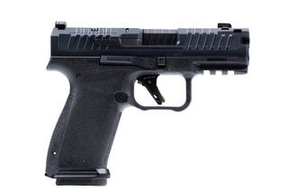 Semi-automatic 9mm pistol with optic-ready slide and 17 round capacity.